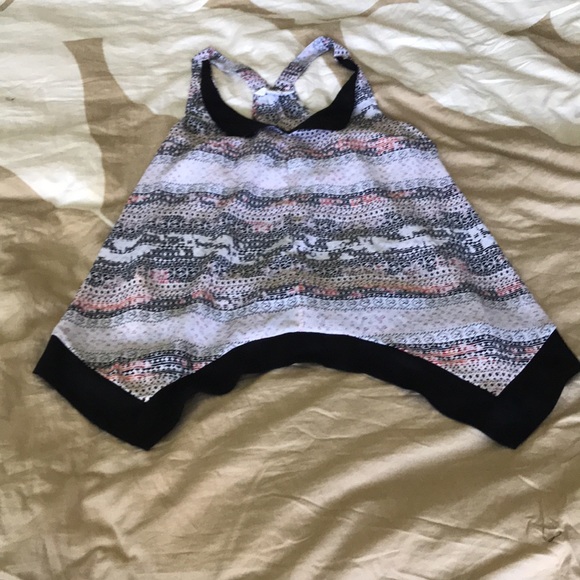 BCBG Tuxedo like Racerback Top - Picture 7 of 13